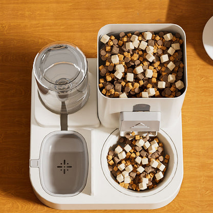 2-Н Үйлдэлт Автомат Хоол, Усны Сав – Нохой, Муурт Зориулсан 2.3L Багтаамжтай